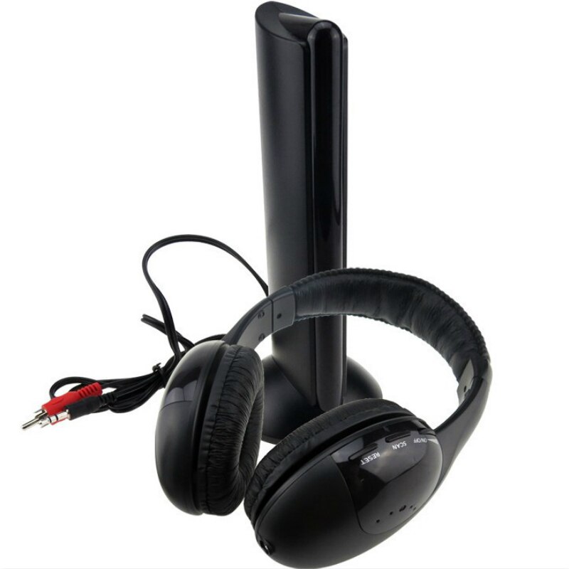 Elistooop 5 in 1 wireless headphones casque audio sans fil ecouteur hi-fi radio fm tv  mp3 mp4