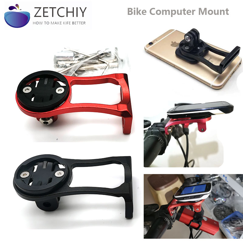 Fiets Camera Houder Aluminium Fietsstuur Mount MTB racefiets Fietsen Beugel f Garmin bryton igp computer telefoon mount