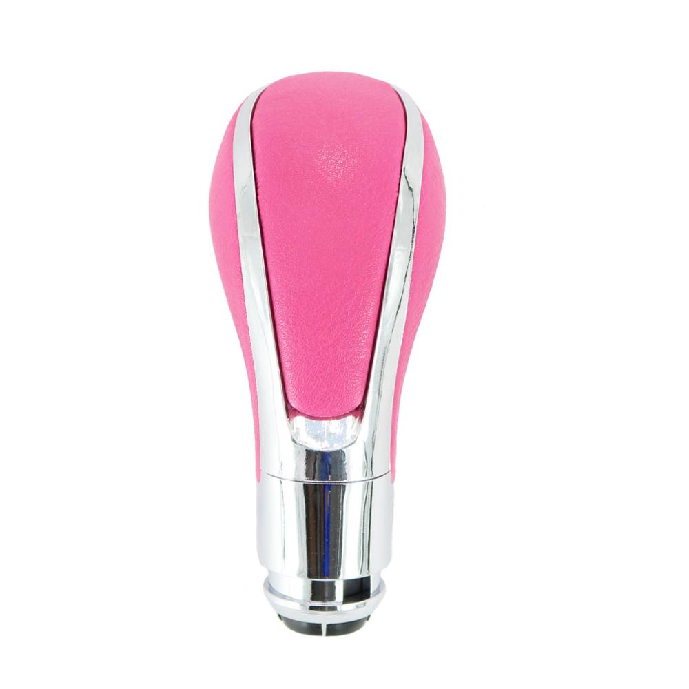 For Opel Vauxhall Astra J Automatic Car Gear Stick Shift Knob Lever: Pink