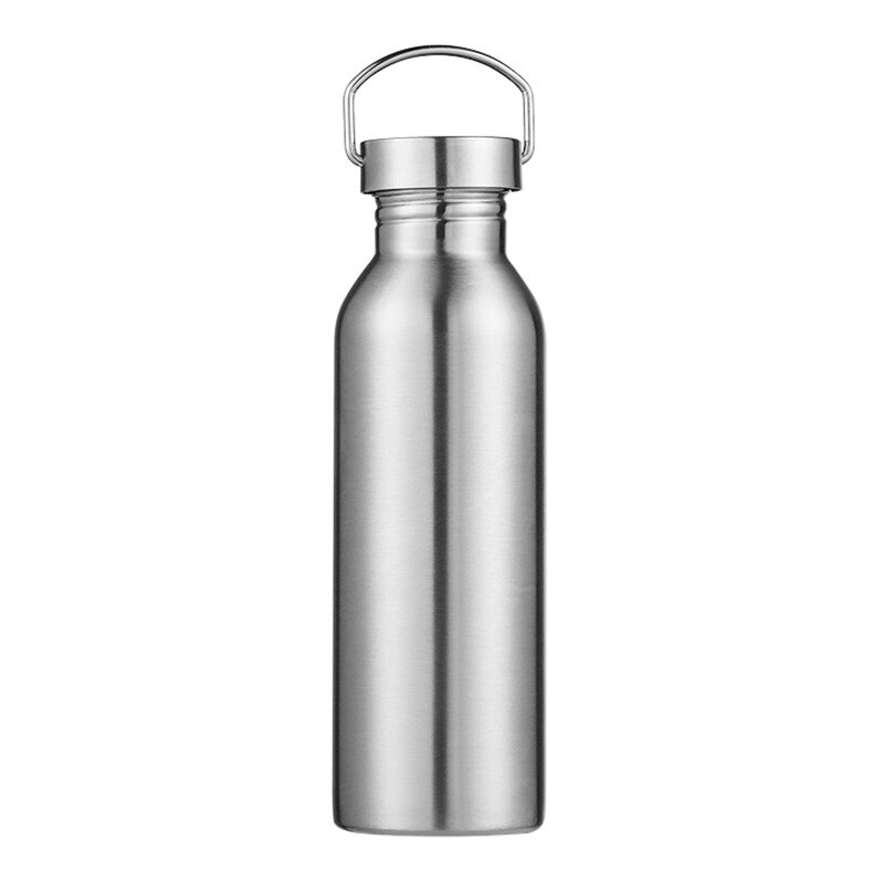 350/500/600/750Ml Draagbare Sport Water Cup 304 Roestvrij Staal Bidon Outdoor Cup Amerikaanse sport Fles Voor Outdoor: 350ML / C