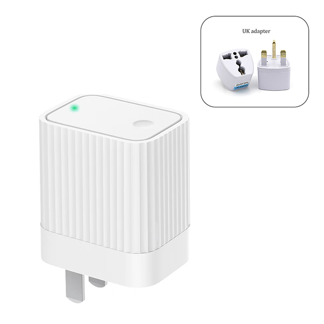 Qingping-concentrador de puerta de enlace Bluetooth, dispositivo Compatible con WIFI, vista remota, subdispositivo de datos, enlace inteligente para el hogar, Xiaomi Mijia Mi Home: Blanco