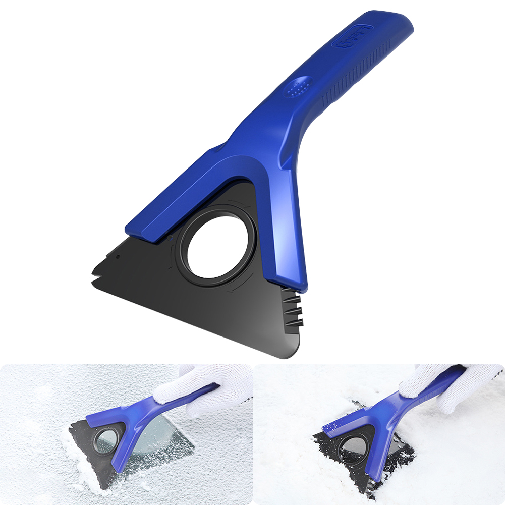 Car Ice Scraper Detachable Blade Windshield Snow Wiper Snowing Toughness Electric Portable Blade Ice Frost Remover