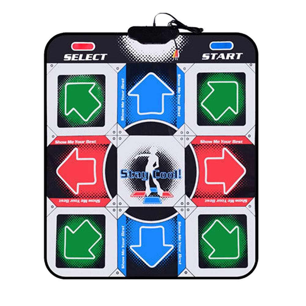 Non-slip Dancing Deken Dansmat Dansmat Dansen Stap Pads Naar Pc Met Usb EDF88