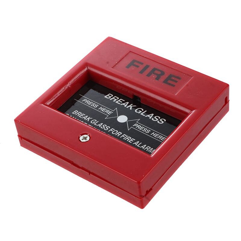 AC 250V/12V DC 12V Resettable Manual Call Point Fire Alarm Pull Station