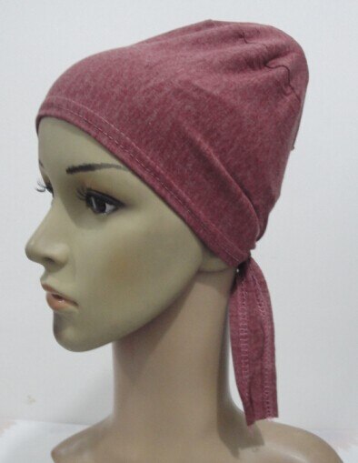 Bomuldsundertøj med bånd i h947 stil, muslimske hatte, forskellige farver, hurtig