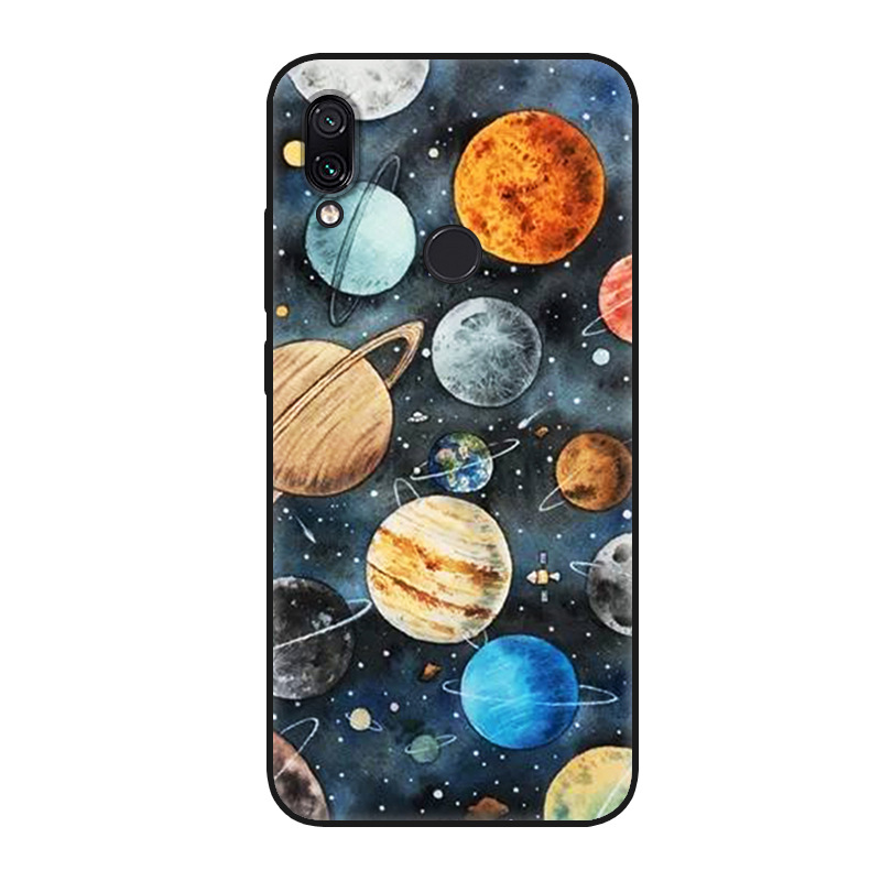 Case For Xiaomi Redmi Note 7 Case Silicon Funda for Xiaomi Redmi Note 7 Pro Cover Capa Back Coque for Redmi Note7 Pro Phone Case: HXNH41