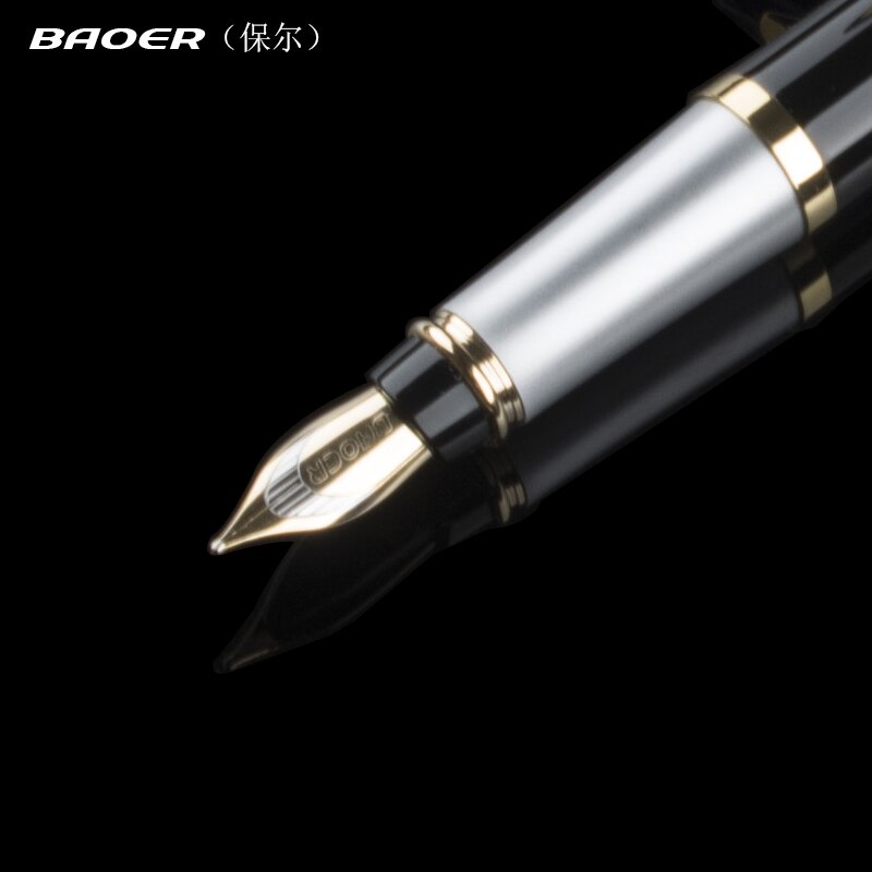 BAOER 801 Cute 9 Colors Business Medium Nib fountain Pens Business School Office Pen