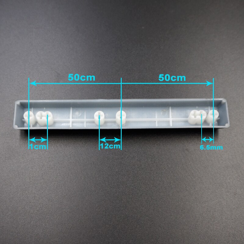 1 stuk abs aangepaste persoonlijkheid verlichte toetsen voor ducky ajazz filco gaming mechanisch toetsenbord cherry mx switch 6.25x spatiebalk