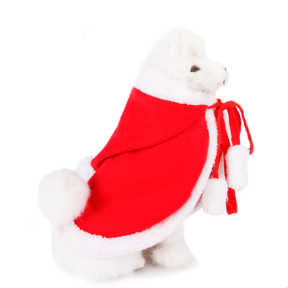 Deguisement chat noelde guisement chat noel costume noel chat accessoire pour chat vetement chat deguisement cha cat clothes vêtement chat Vêtements pour animaux de compagnie, cape de noël pour chats, vêtements d&#39;hiver