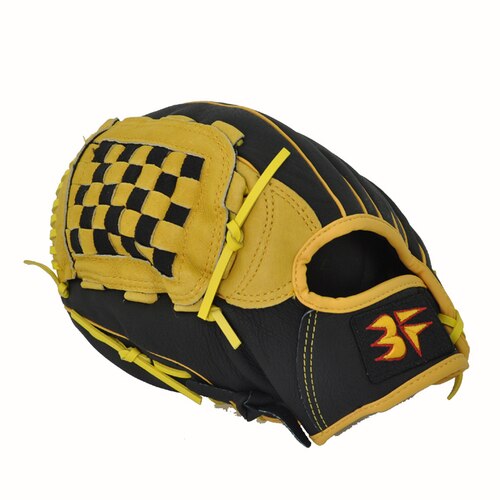 Kids Baseball Handschoen Lederen Linkerhand Mannen Accessoires Softbal Handschoen Apparatuur Batting Handschoenen Guante Baseball Bb50: Bruin