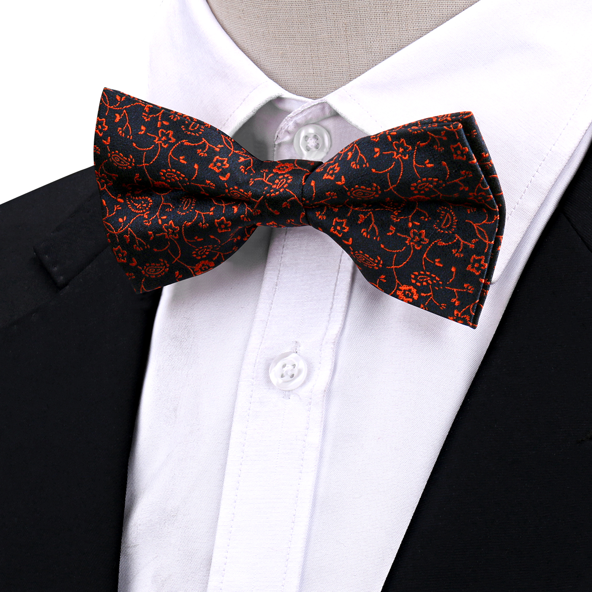 Pajarita para hombre, pajarita Floral para adultos, clásica, de boda, novio, camisa, accesorios para el cuello, pajaritas ajustables para el cuello, corbata de: PEACOCK BLUE