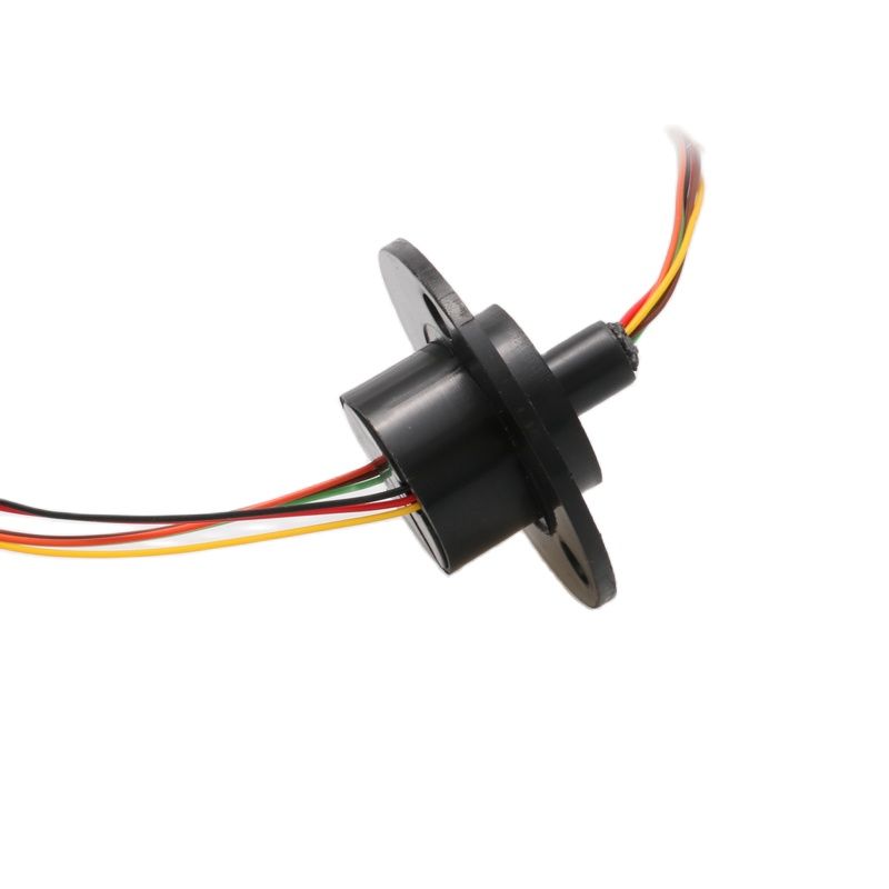 1PC 2/4/6/8/12/18/24/36 Channels Wires Capsule Slip Ring 1-2A Slipring 8.5/12.5/15.5/22mm Mini Rotary Conductiv Joint Connectors: Dia 22mm 6ch 2A