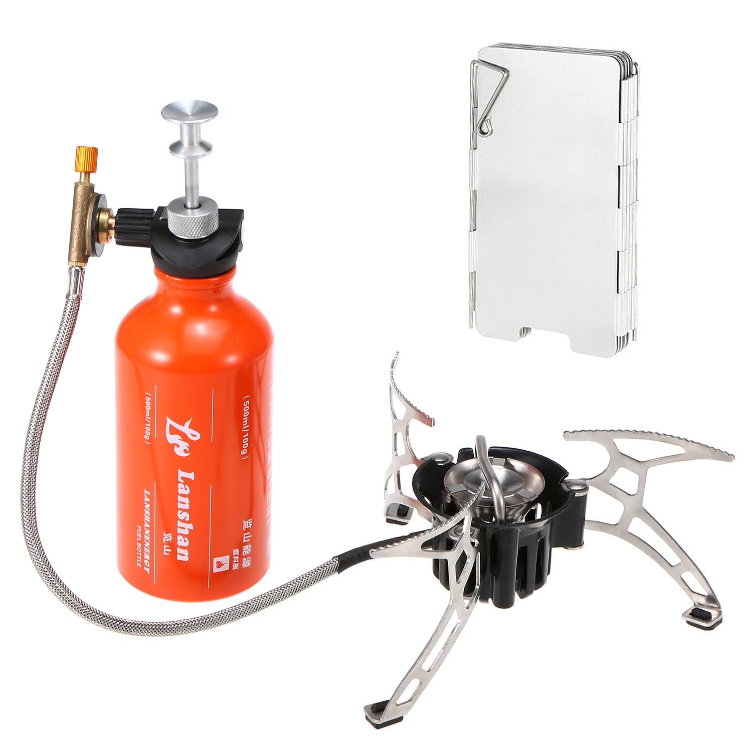Réchaud de Camping à essence, multi-carburant, préchauffage d&#39;huile/gaz, cuisinière de Camping en plein air, pique-nique, équipement de randonnée, à essence