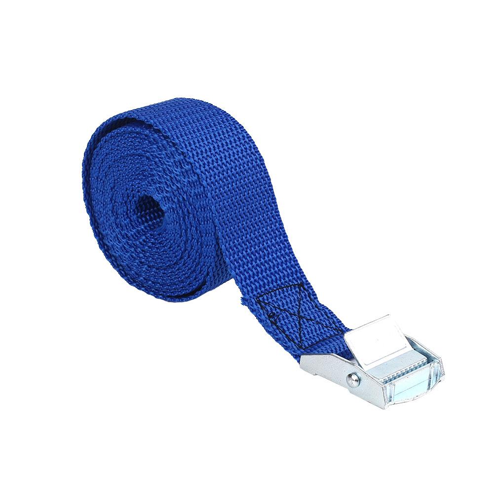2.5M Car Fixed Strap Luggage Belt Tension Rope Retractor With Buckle 4 Color