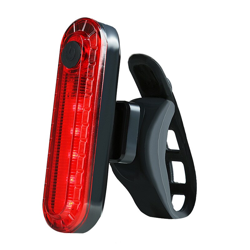 Luces LED de bicicleta recargables por USB, faro trasero para ciclismo de montaña o carretera, a prueba de agua, accesorios para bicicleta: Taillight B