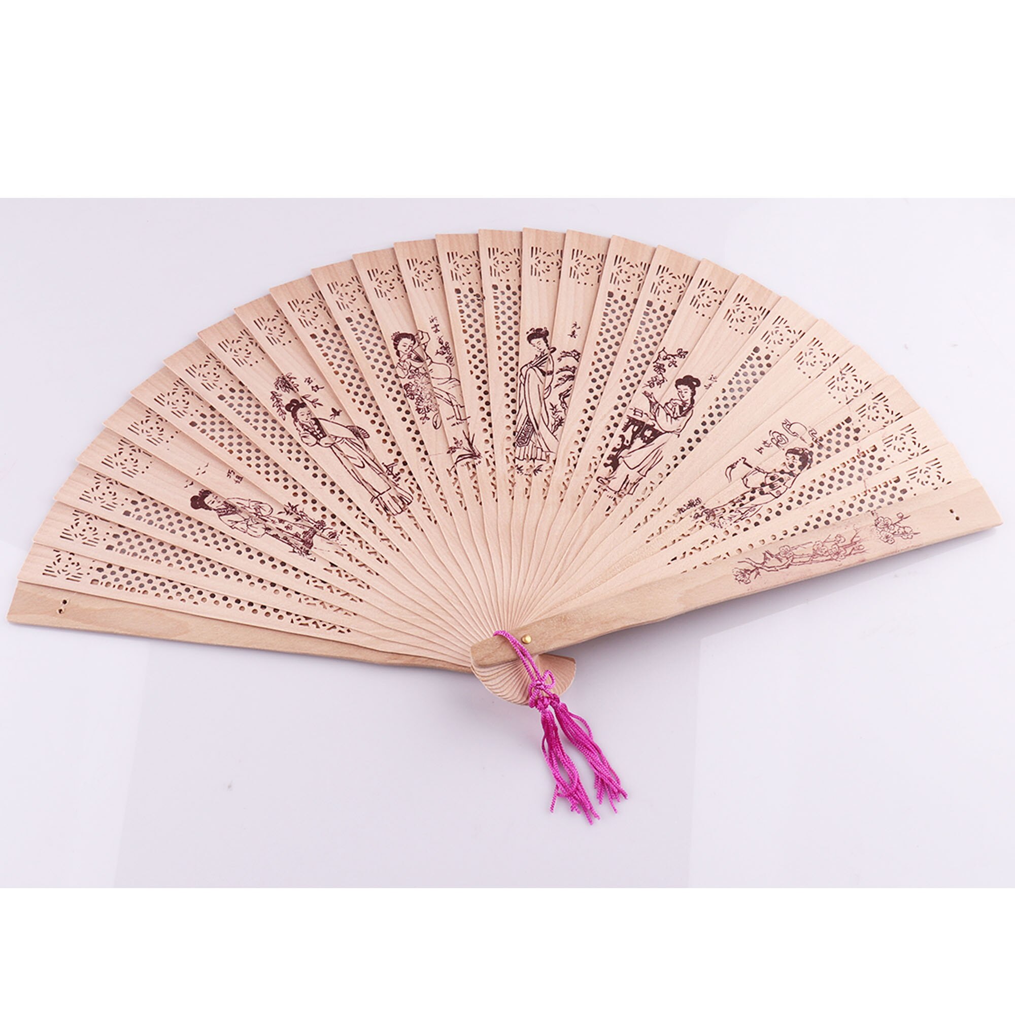 Natural Sandalwood Folding Hand Fan,Wedding Favour , Bride Accessory, guest ,destination wedding,Chinese ancient fan,Ch
