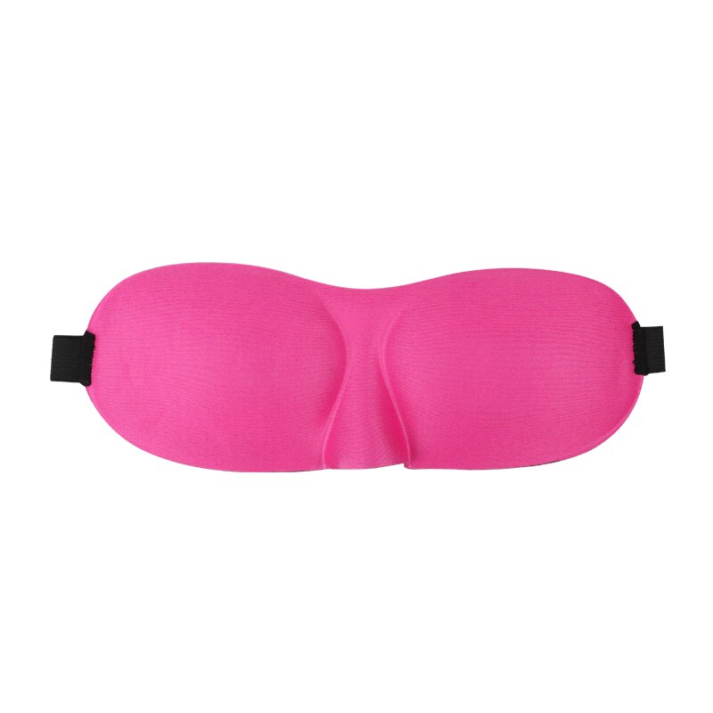 1Pc Slaapmasker Slapen Blinddoek Soft Eye Mask Eye Cover Masker Ooglapje Cover Travel Relax Cover Blindfold eye Care Tool: Type 2 3D Rosered