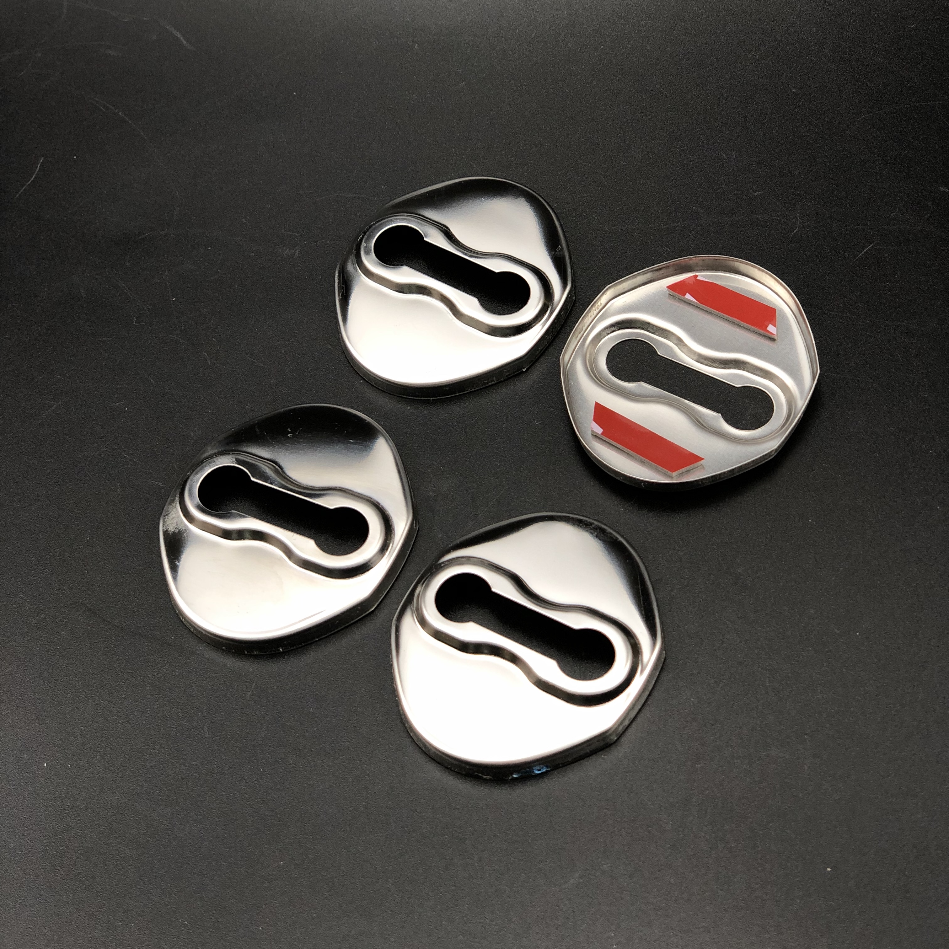 Car Accessories Door Lock Anti Rust Cover For Mitsubishi ASX Outlander Lancer Colt Evolution Pajero Eclipse Cross Grandis Zinger