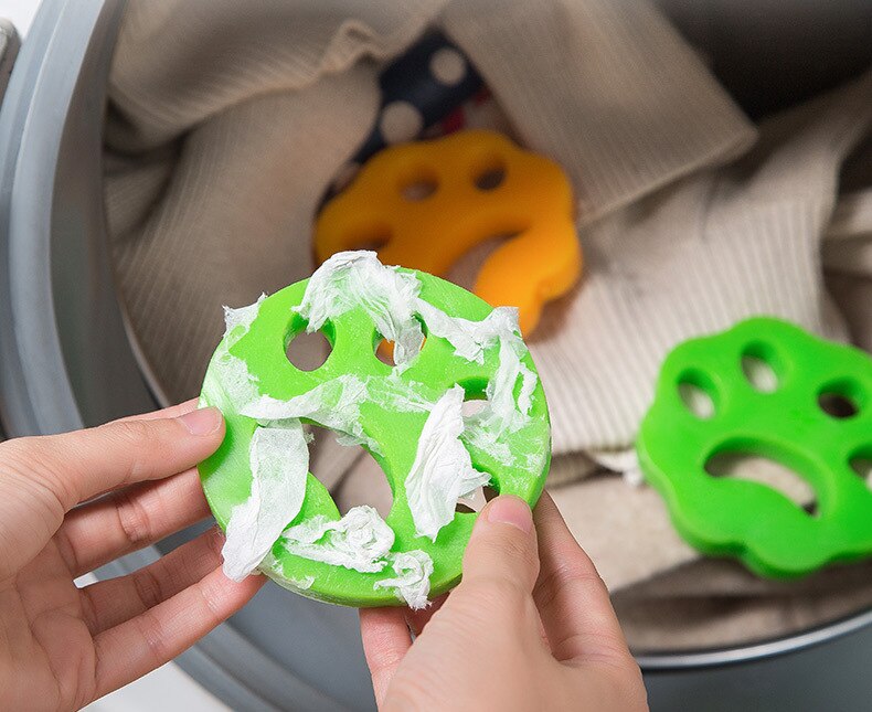 Herbruikbare Siliconen Borstel Haar Remover Pad Hond Bont Sticker Catcher Schoonmaken Wasmachine Huisdier Accessoires Kleren Schoonmaken Tool