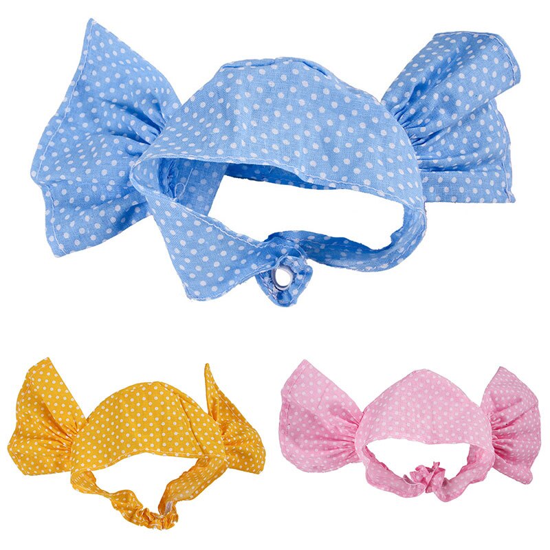 Berretto per animali domestici rosa testa a forma di caramella berretto per animali domestici estate divertente copricapo cucciolo accessorio Cosplay copricapo copricapo da esterno cappello da turbante per animali domestici