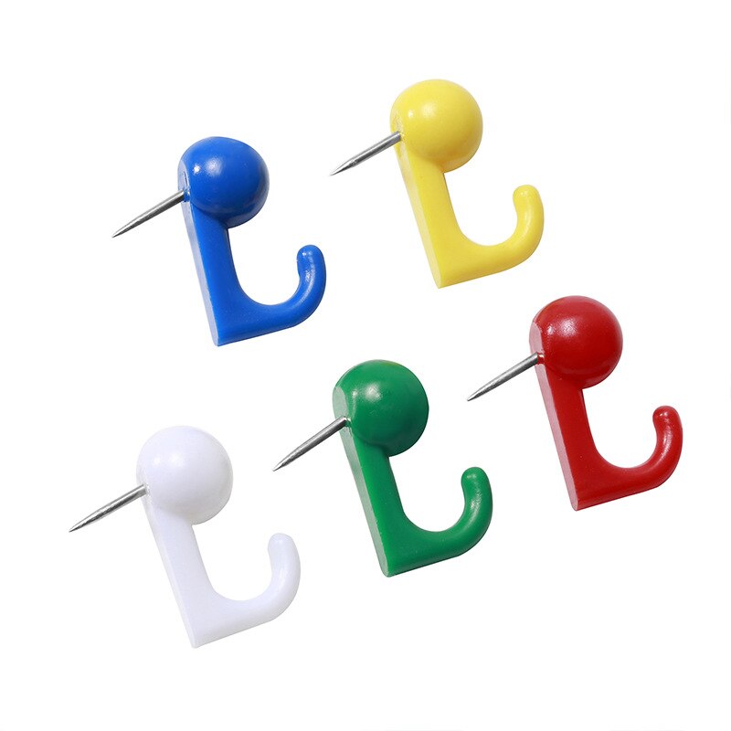 200PCS Color Pins Pushpin Hook Nail Positioning Pin Safety Pin Clothing Positioning Pin Safety Pin DIY Locating Pins with Box