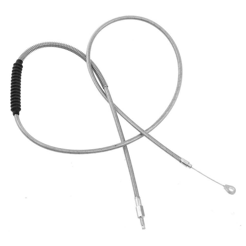 Motorcycle 200cm 78.7" Braided Clutch Cable For Harley Road Street Glide Road King FLHR