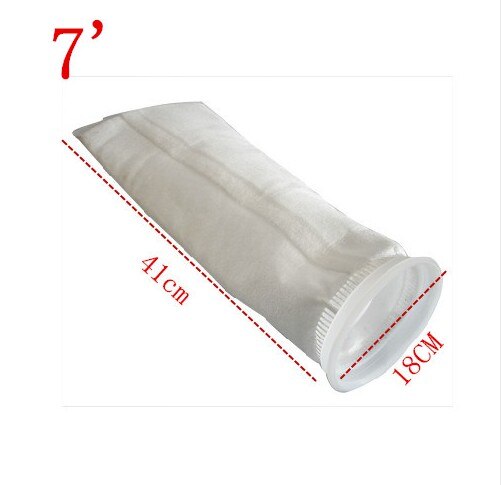 Filter sokk brakett akvarium filter nett.akvarie filter sokker. tankbunnen filtreringspose. filter sokk: 7 tommers filterpose / 1 enhet