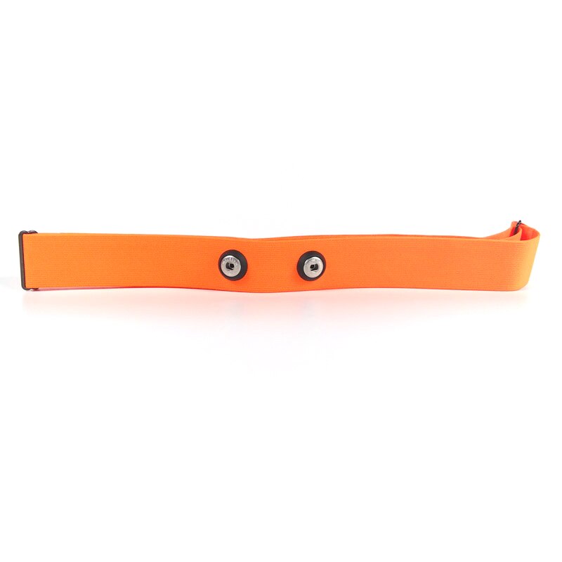 Chest Belt Strap For Polar Wahoo Garmin For Sports Wireless Heart Rate Monitor Heart Rate Monitor Polar Sport Belt Soft Strap: Orange