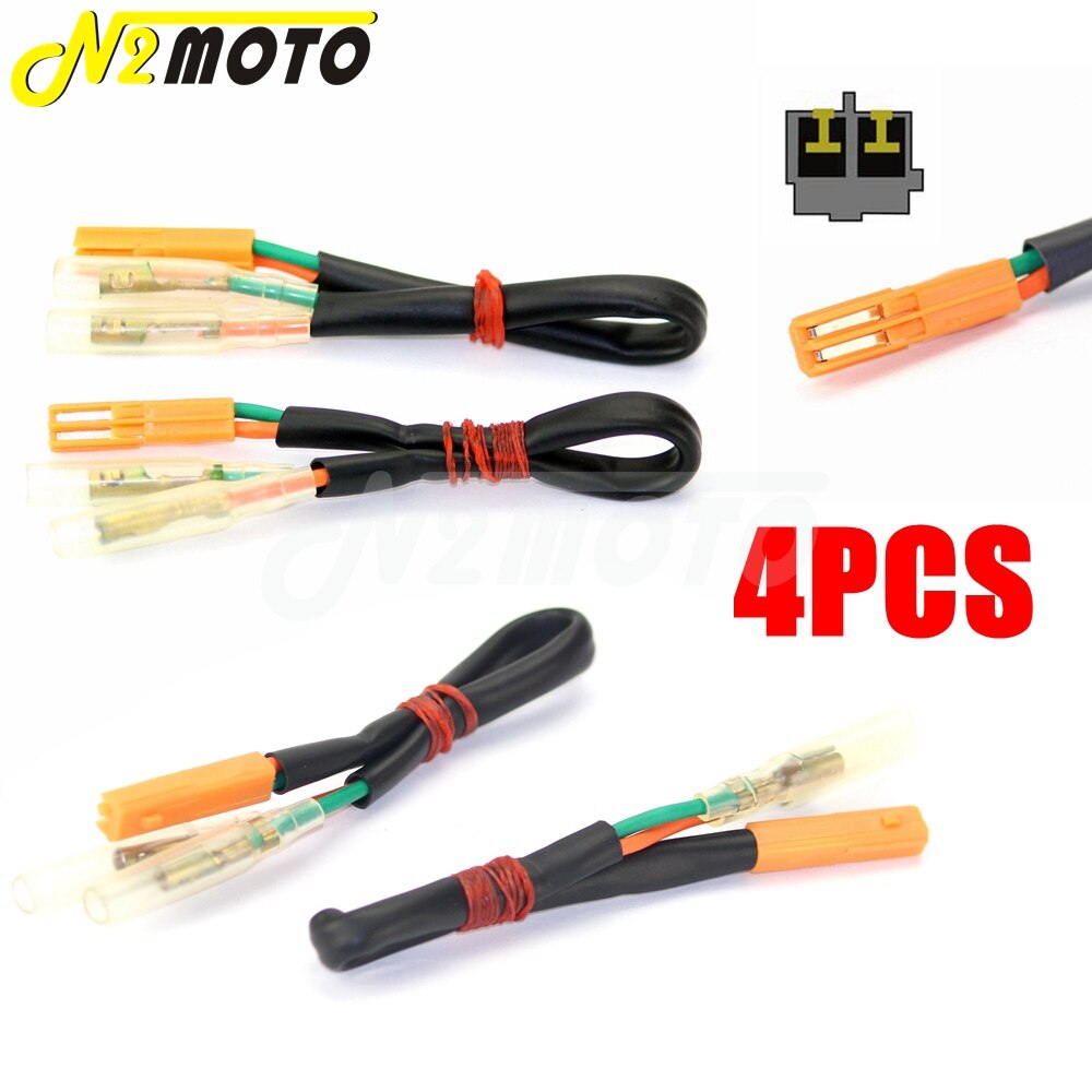 Adaptador de señal de giro para motocicleta, enchufes, conector de cable indicador OEM para Honda CBR600RR, CBR1000RR, CB650F, CB500F, CB500X, CBR500R