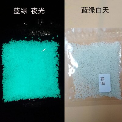 Lichtgevende Zand Stenen Tuin Park Road Steentjes Glow In Dark Ornamenten Voor Party Aquaria Aquarium Decoratie Stenen Ornamenten: A 1PCS