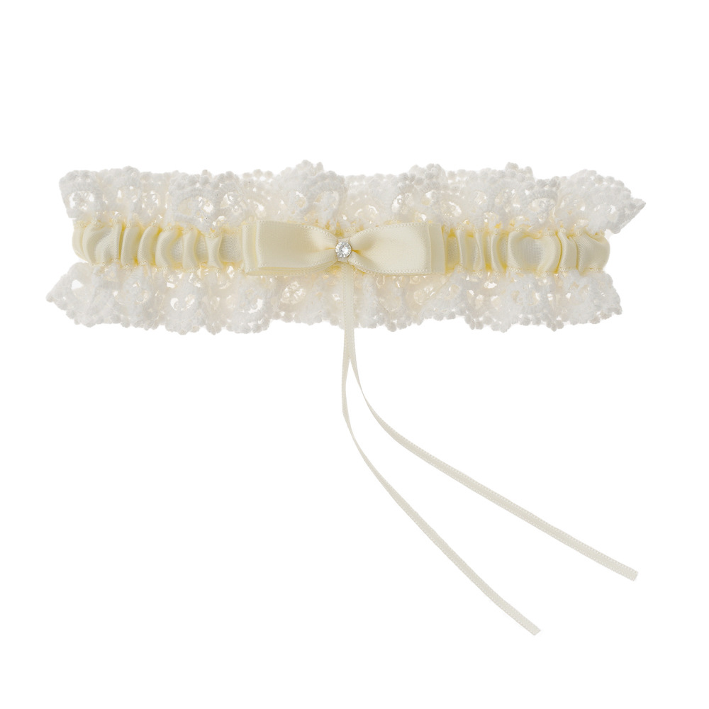 Kleurrijke bruiloft kousenband bruids douche bruid aandenken kant bloemen strass boog sexy vrouwen been kousenband dij ring dij kousenband