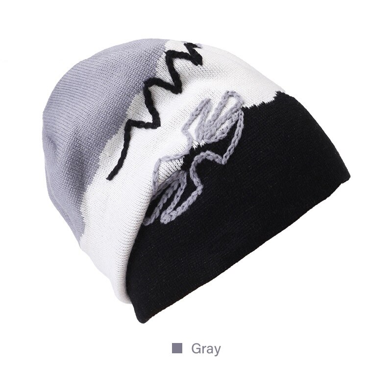 Vinterkeps gorros snowboard vinter skridskohattar flerfärgade varma mössor huvud varmt för män kvinna vår höst hatt skidhatt