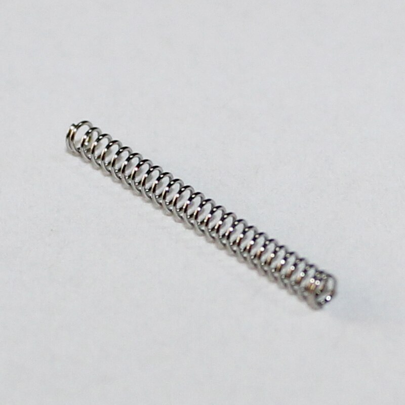 Kleine drukveren draad diameter 0.4mm, buitendiameter 3mm tot 10mm, Lengte 25mm