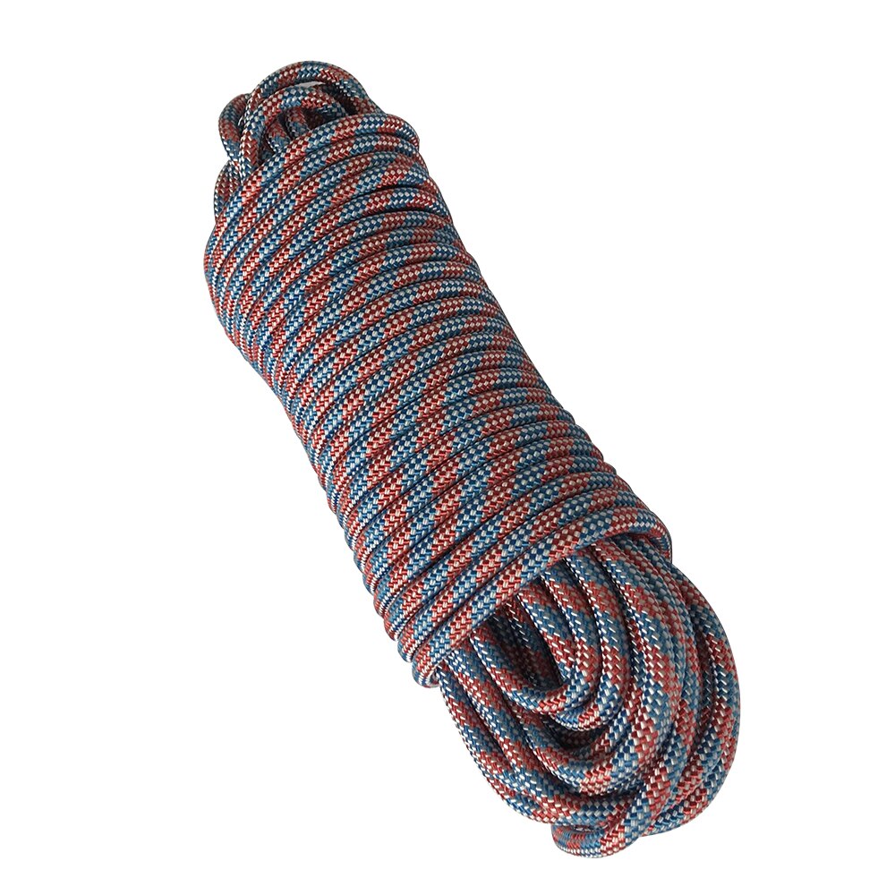 10/20/30/50m klätterrep utomhus klättringstillbehör rep 9.5mm höghållfast rep repklättring