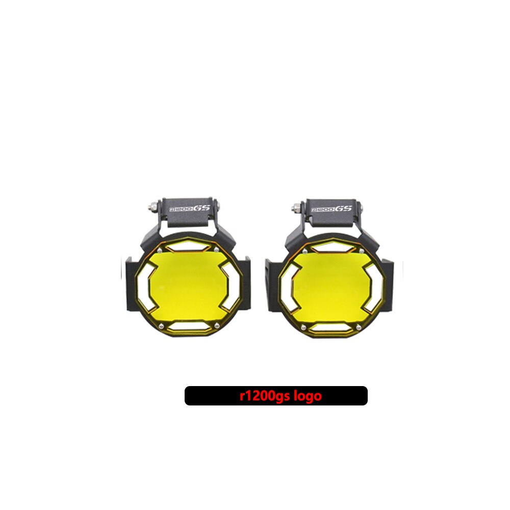 Motorcycle Fog Lamp Light Cover Guard Grill Grille Protector For BMW R1200GS R1200 GS R1250GS ADV LC F750GS F850GS S1000XR G310: B R1200GS LOGO