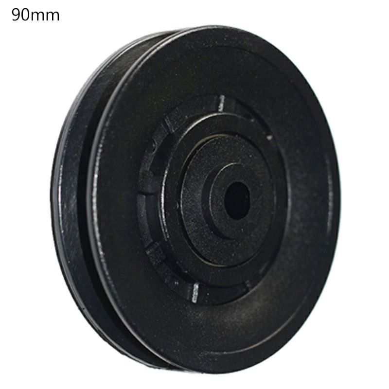 In Nylon resistente Cuscinetto della Puleggia Ruota Cavo Palestra Attrezzature Per Il Fitness Parte 90/105mm 24BD