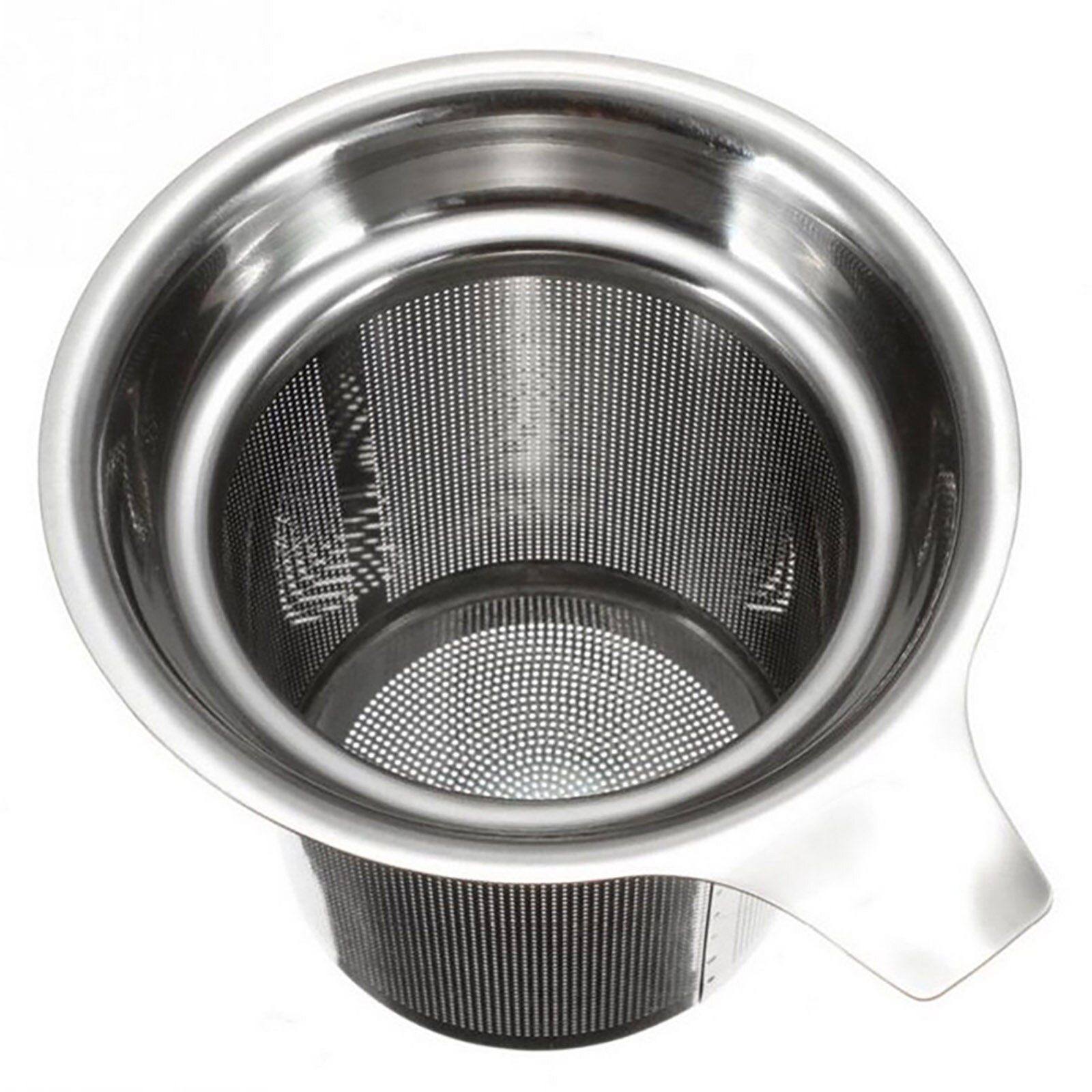 1Pc Thee Filter Grote Capaciteit Roestvrijstalen Filter Thuis Praktische Thee Set Theezeefje Theewaar Чайный Фильтр Filtro De té C50