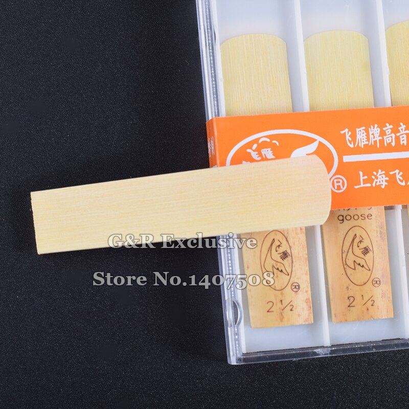 10pcs Sax Soprano Reeds Wind Musical Instruments Accessories Saxophone Reed Strength 2.5
