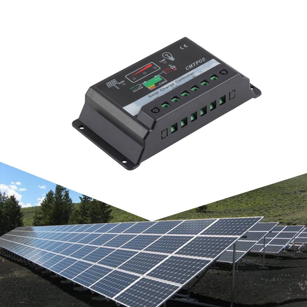 30A 12V/24V Pwm Solar Panel Battery Regulator Charge Controller Led Screen Solar Charge Controller Solar Controller