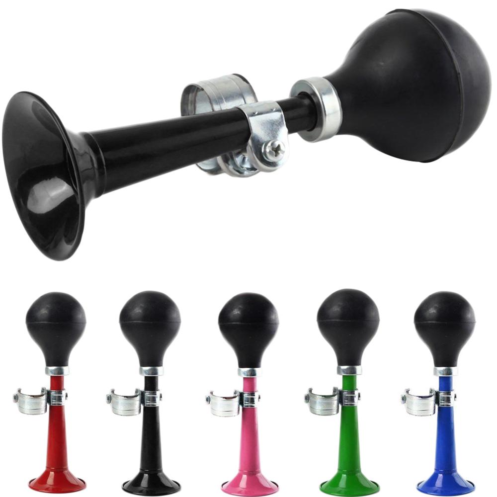 Klaxon à Air en métal pour vélo, trompette, presser l'ampoule en caoutchouc, 30MP02
