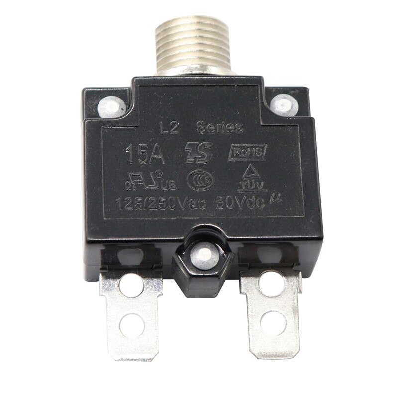 12V 5A 10A 15A 20A 30A Drukknop Zelfherstelbare Thermische Stroomonderbreker Panel Mount Vakmanschap Voor Overbelasting reset #296853