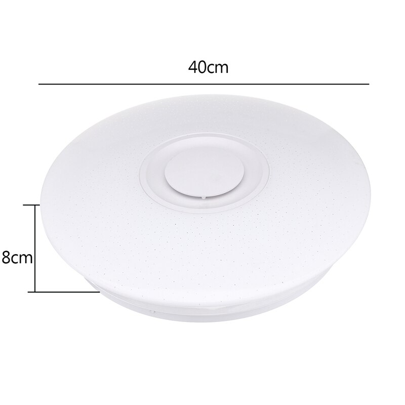 Smart LED APP + Remote Control Bluetooth Speaker with RGB Dimmable Ceiling Light Panel Lamp Loundspeaker Player For Kids Bedroom
