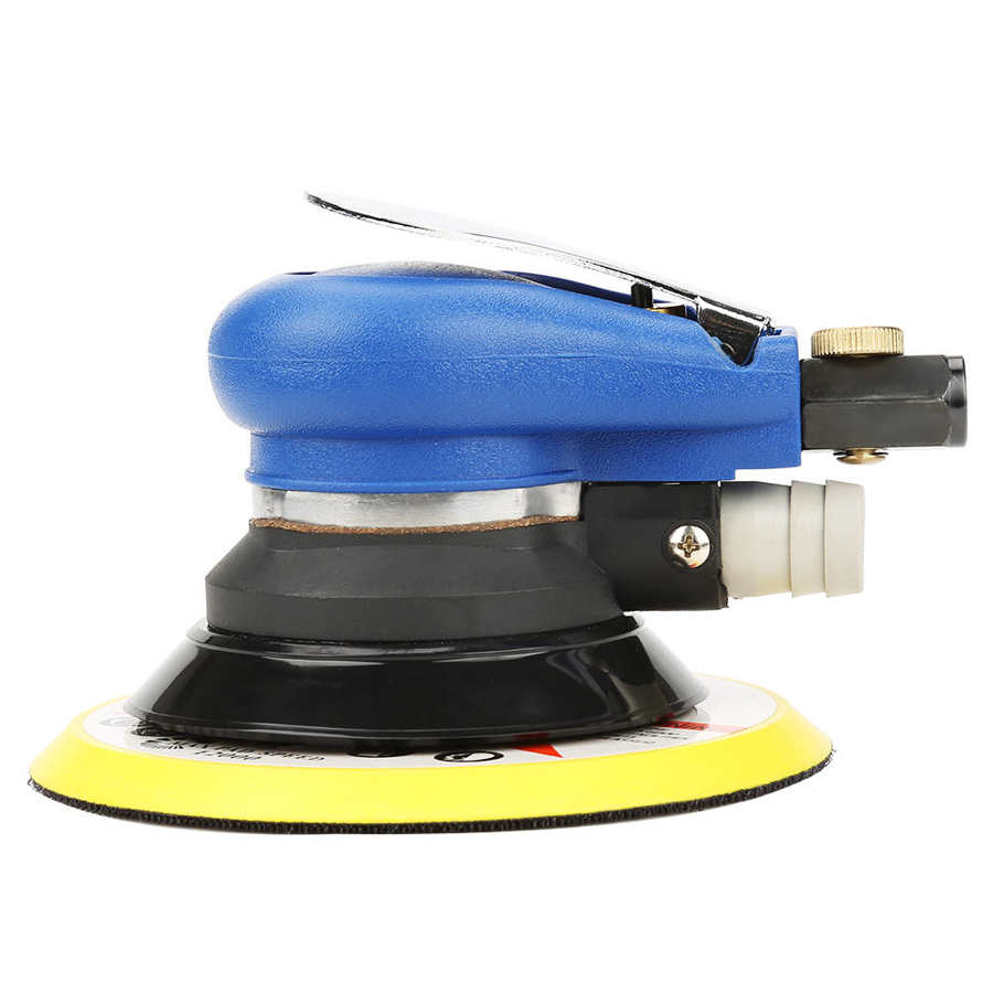 AT-980V 5/6 inch Round Sander Vacuum Cleaner Pneumatic Air Polishing Machine Kit