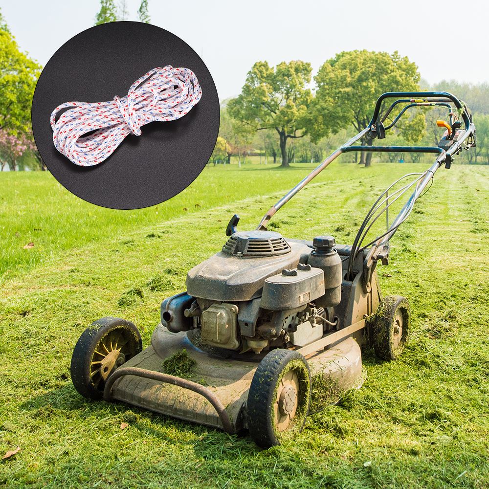 3.5m Universal Generator Starter Handle Without Cover Strong Pull Cord Line Polyester Rope Garden Home Machinery Accessories