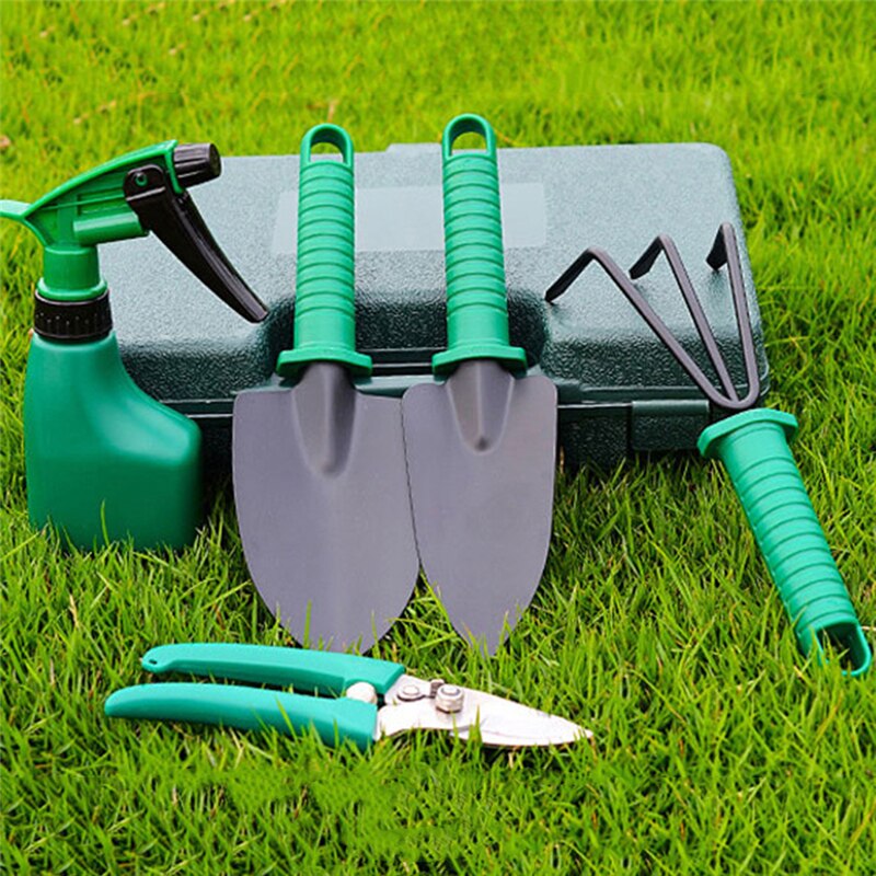 5 Pieces/Set Home Garden Tools Set Lightweight Gardening Tools Kit Non-slip Handle Garden Hand Tool durable