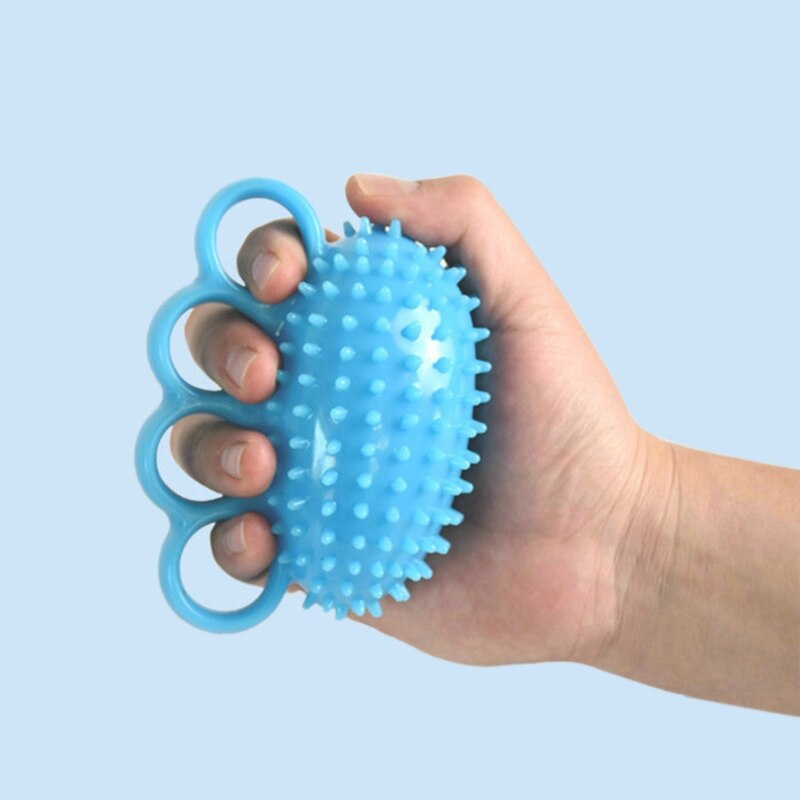 1 Pc Finger Grip Ball Massage Rehabilitation Training Elderly Exercise Ball Hand Finger Strength Circle Grip Device