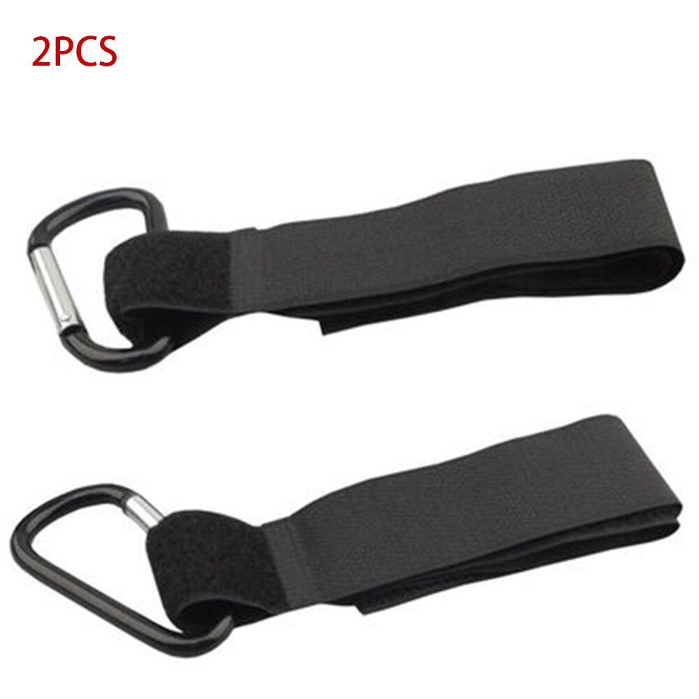 Practical Carabiner Hanger Lightweight Hook Useful Magic Sticker Holder Universal Pram Clip For Pushchair: 2pcs