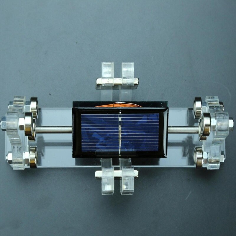 Solar motor magnetische ophanging motor borstelloze motor wetenschappelijke product decoratie, stuur vrienden , onderwijs model