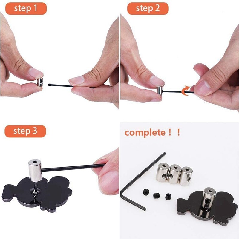 the Pin Holder of the Fixed Pin Can Be Replaced with A Wrench (25 pcs6X5mm, 25 pcs6X9mm)