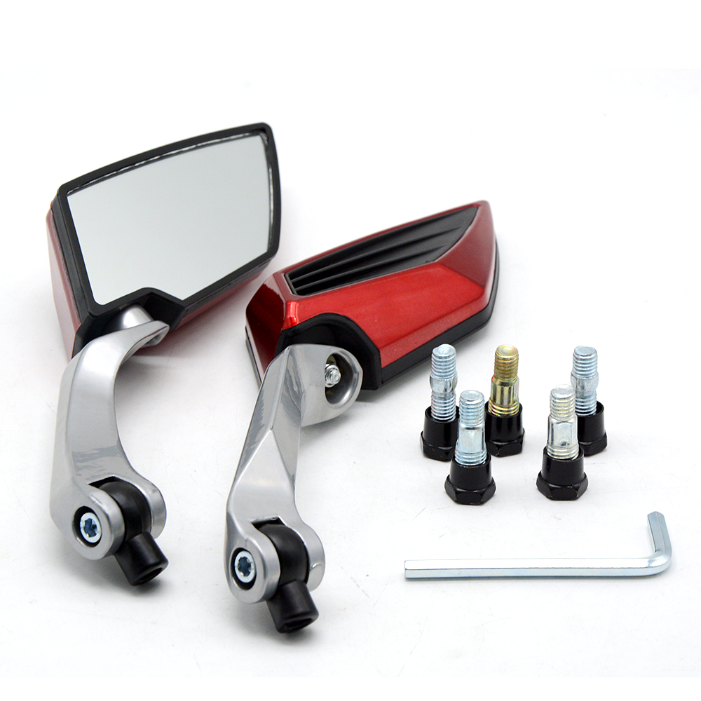 Universele Motor Accessoires Achteruitkijkspiegel Voor Mv Agusta Brutale 675 Brutale 750 S Brutale 800 Brutale 910 S Brutale 920: Rood
